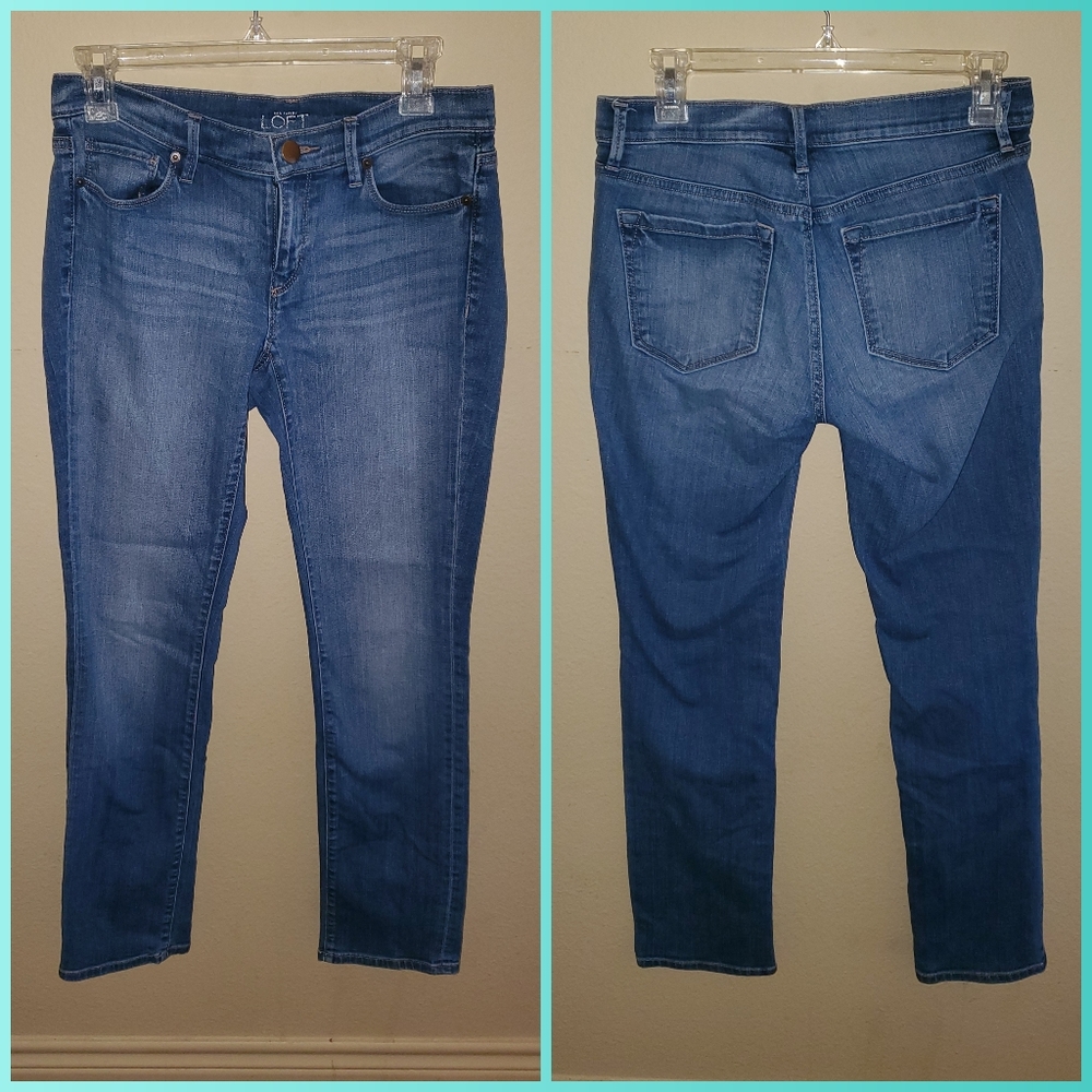 LOFT JEANS SIZE 27